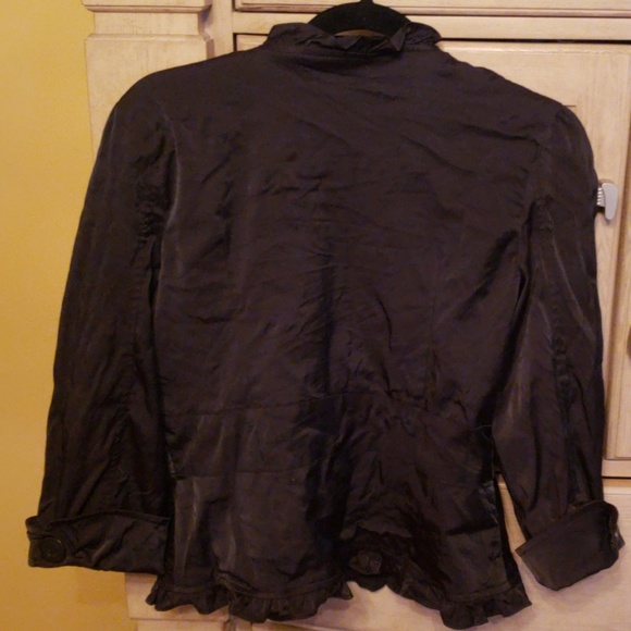 Shiny Black jacket by Last kiss - Picture 4 of 4